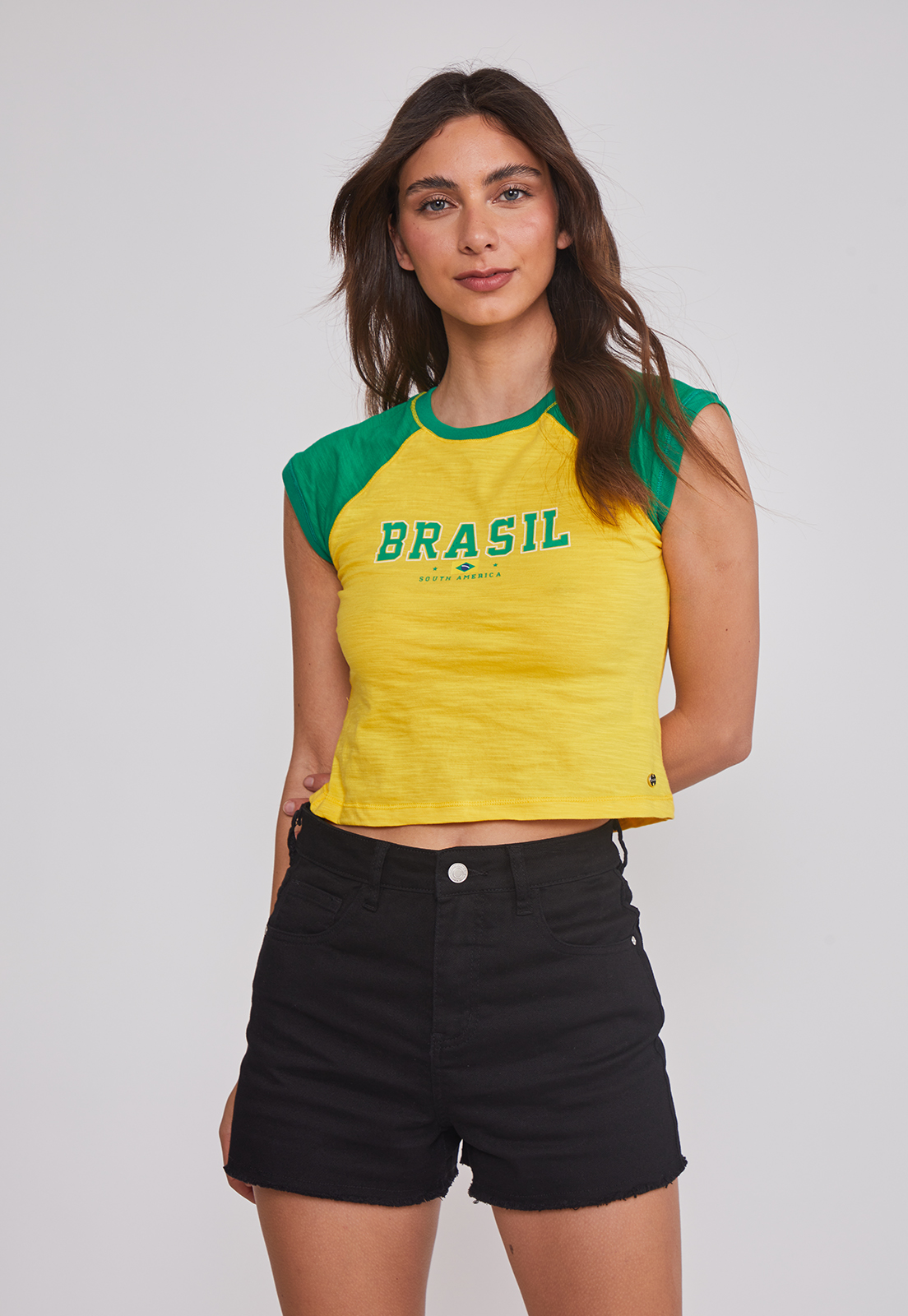 Polera Mujer Países Amarillo Sioux 1