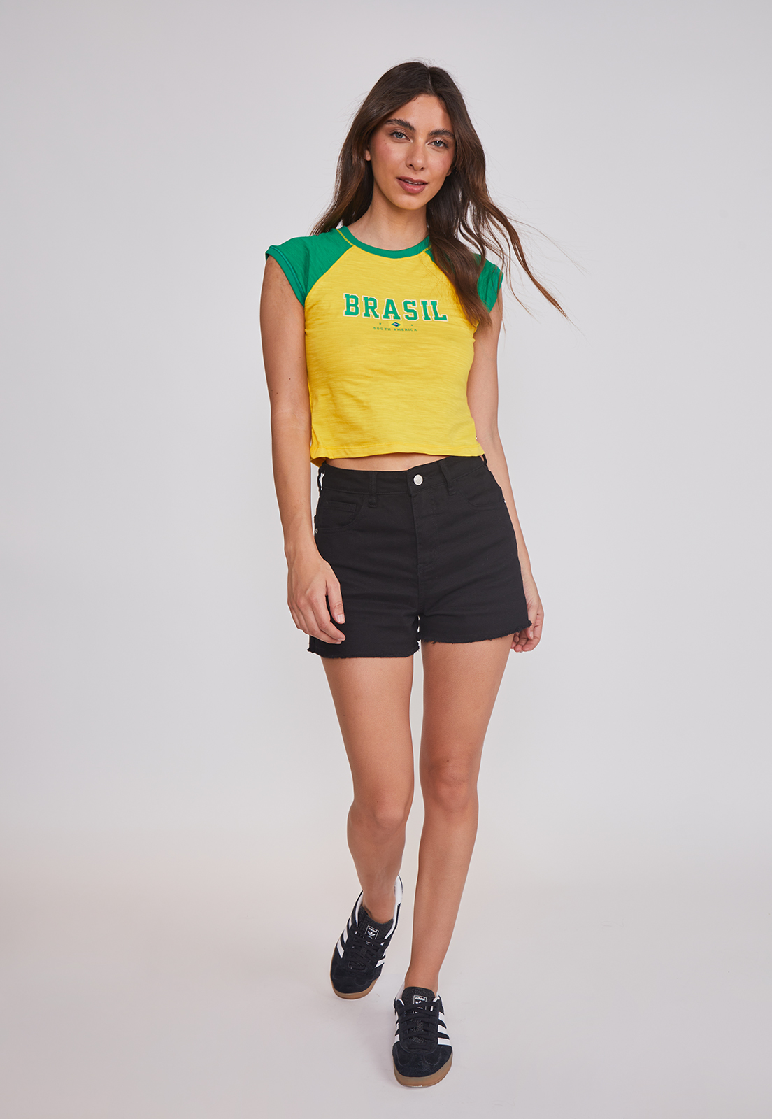 Polera Mujer Países Amarillo Sioux 5