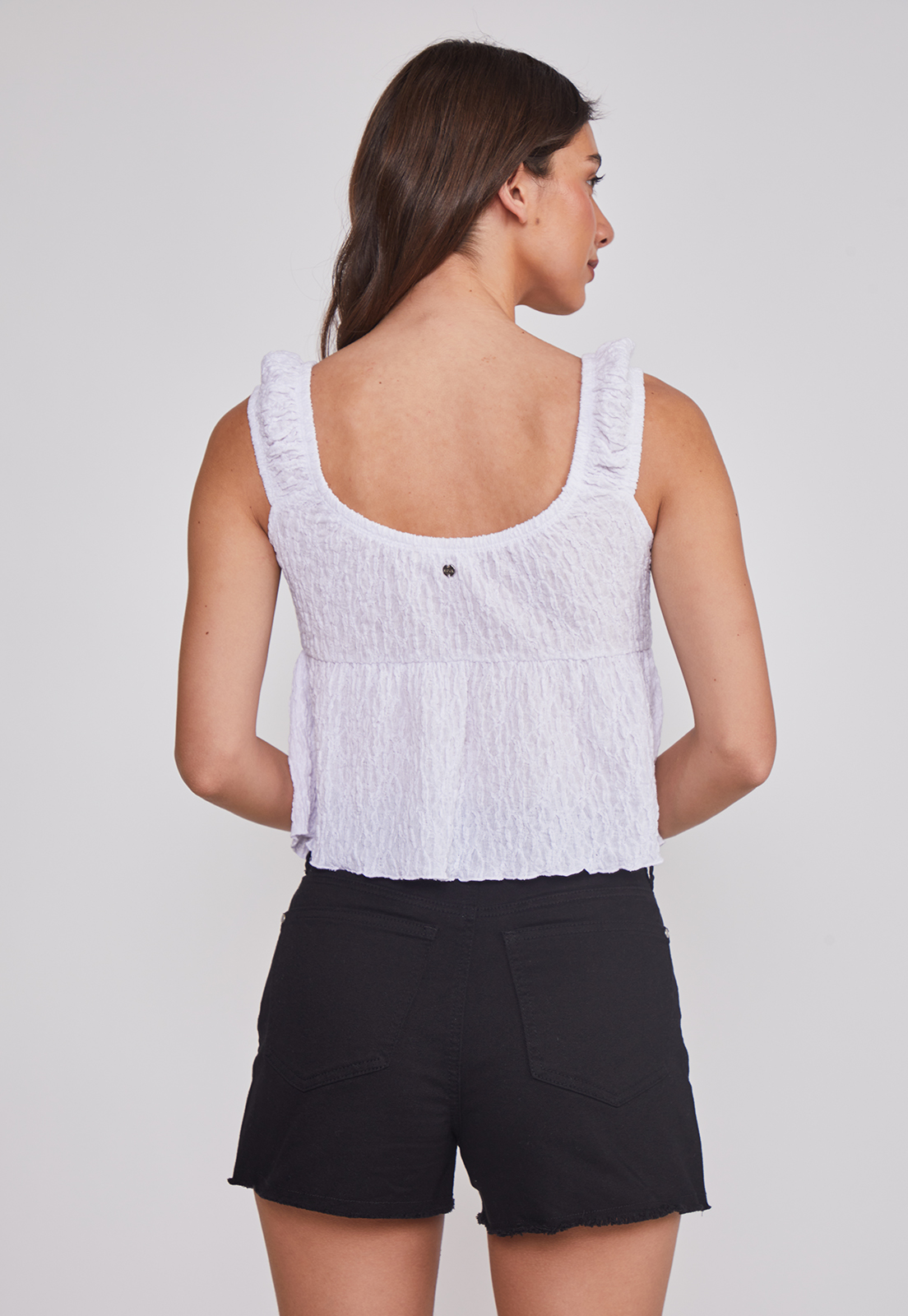 Peto Mujer Romantic Lazo Blanco Sioux 2