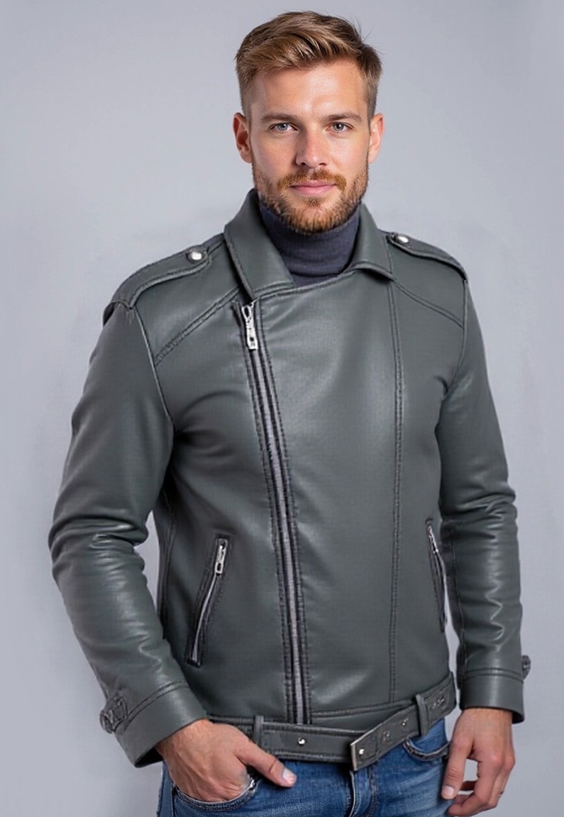 Chaqueta Hombre Cinturon Gris Sioux 3