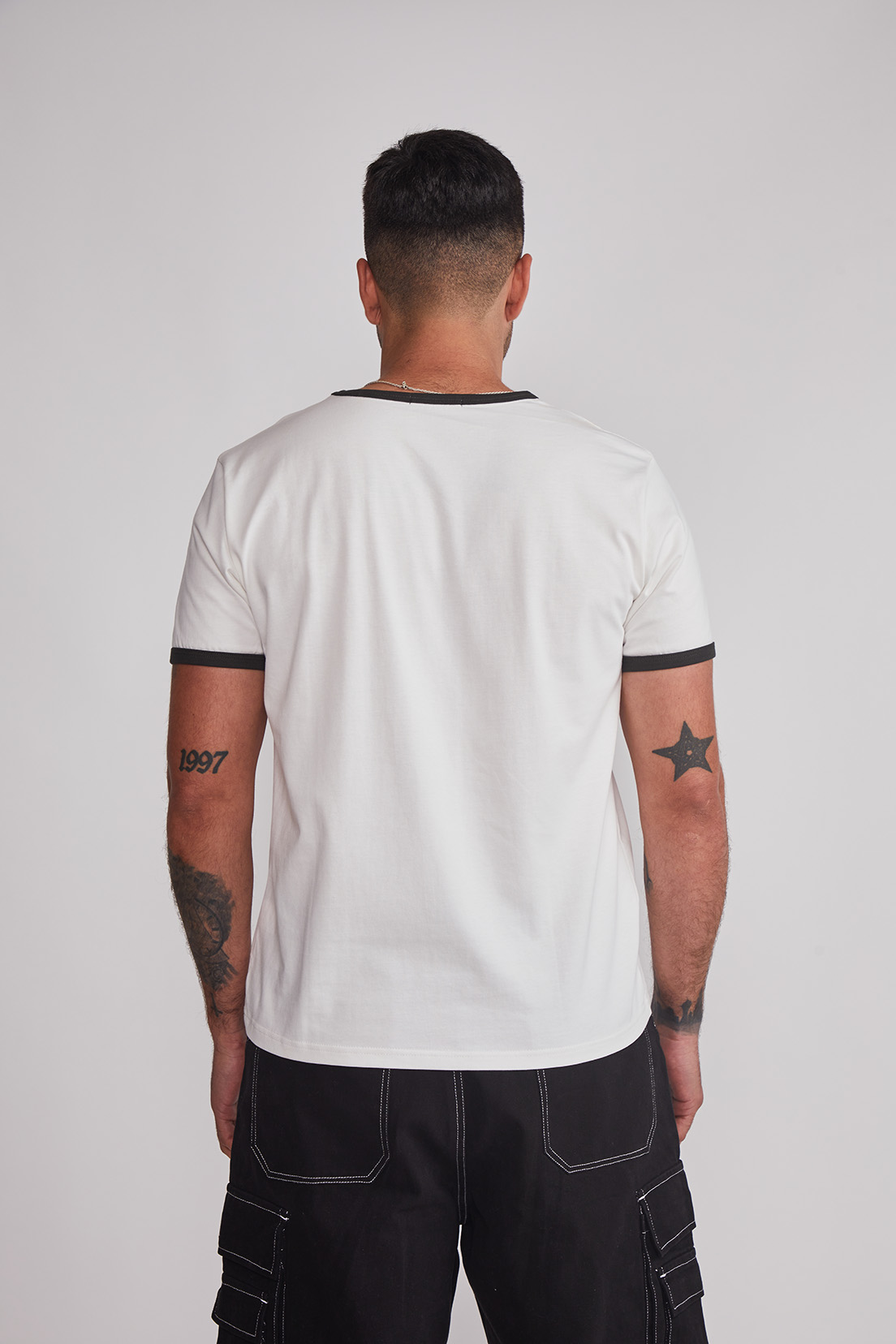 Polera Hombre Contraste Crudo Sioux 2