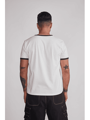 Polera Hombre Contraste Crudo Sioux