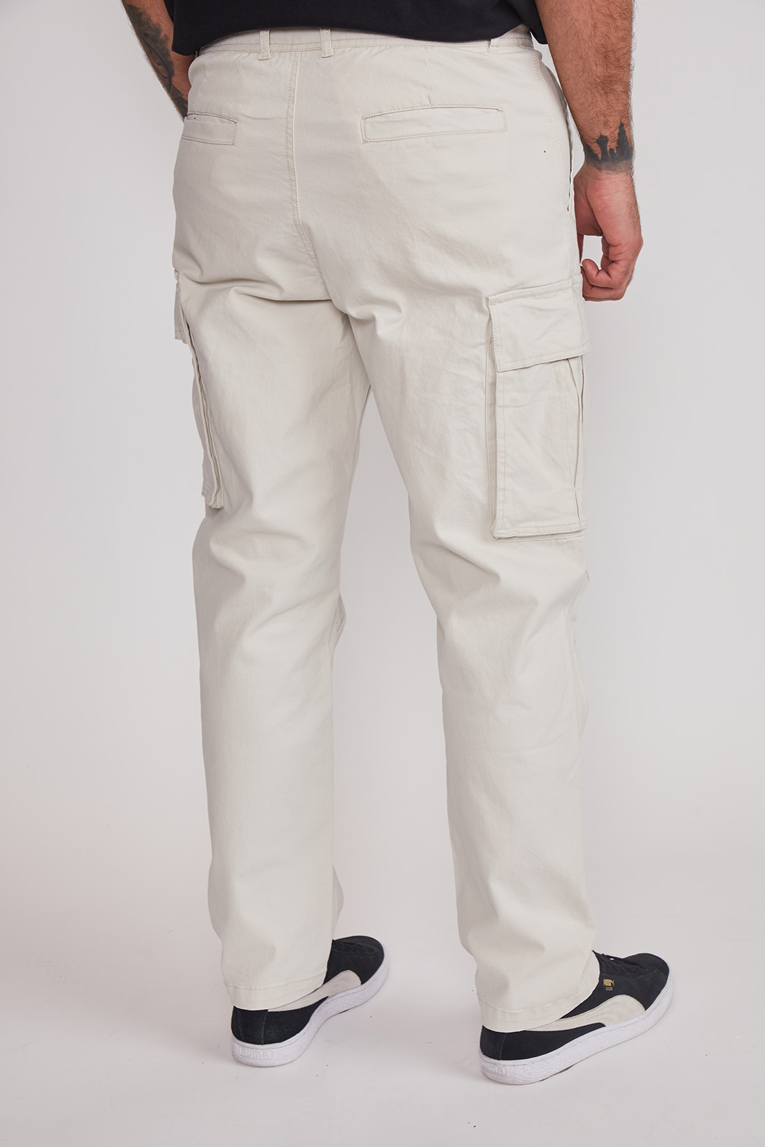 Pantalón Hombre Cargo Relaxed Crudo Sioux 2