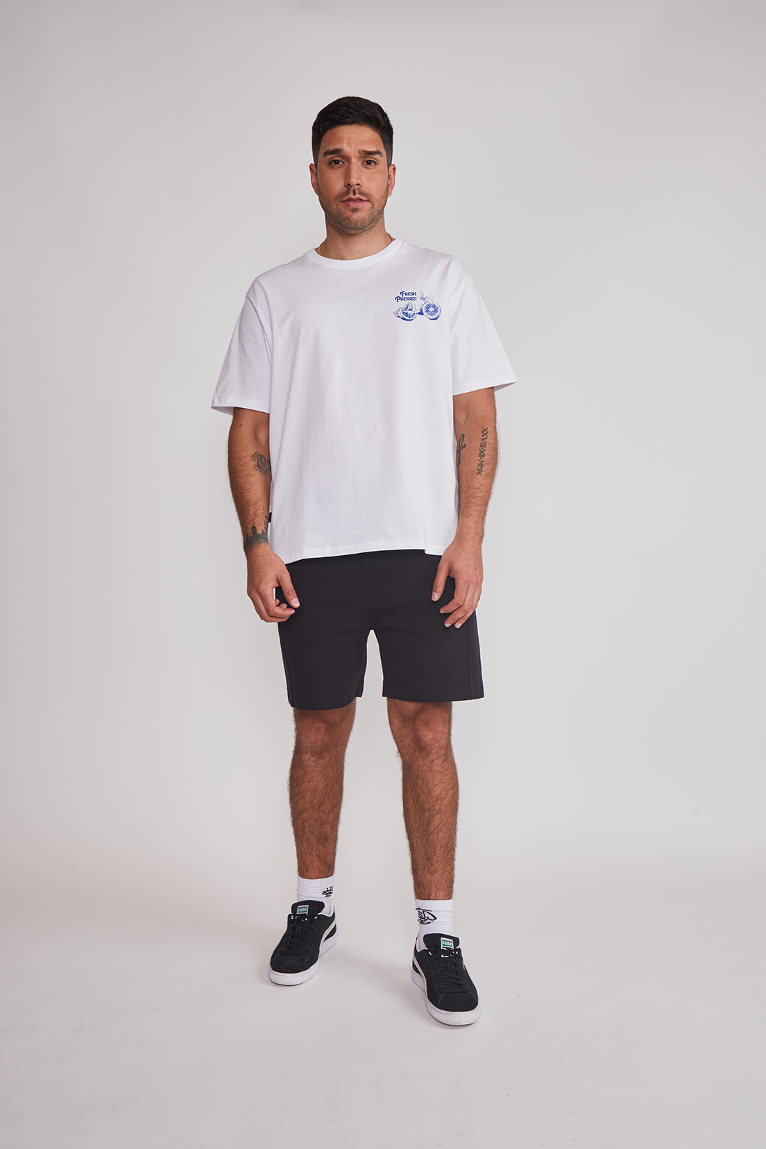 Polera Hombre Fruta Blanco Sioux 5