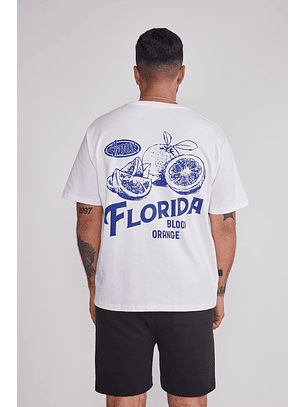 Polera Hombre Fruta Blanco Sioux