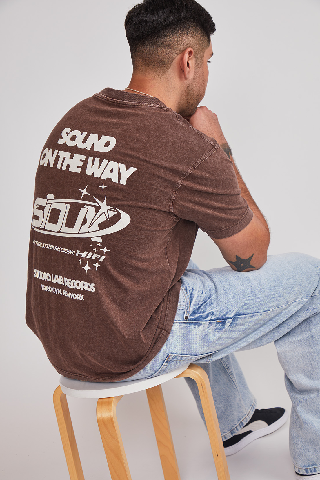 Polera Hombre Studio Café Sioux 3