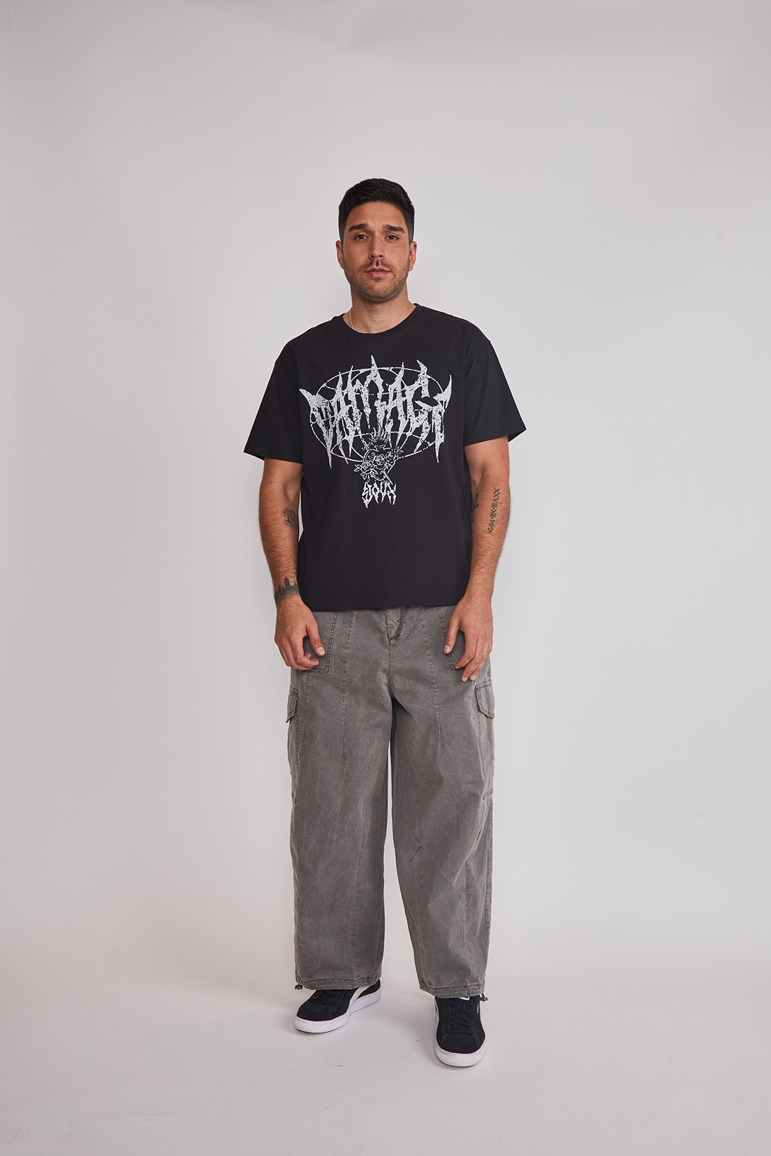 Polera Hombre Solar Negro Sioux 5