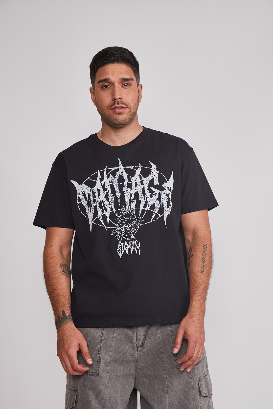 Polera Hombre Solar Negro Sioux 1