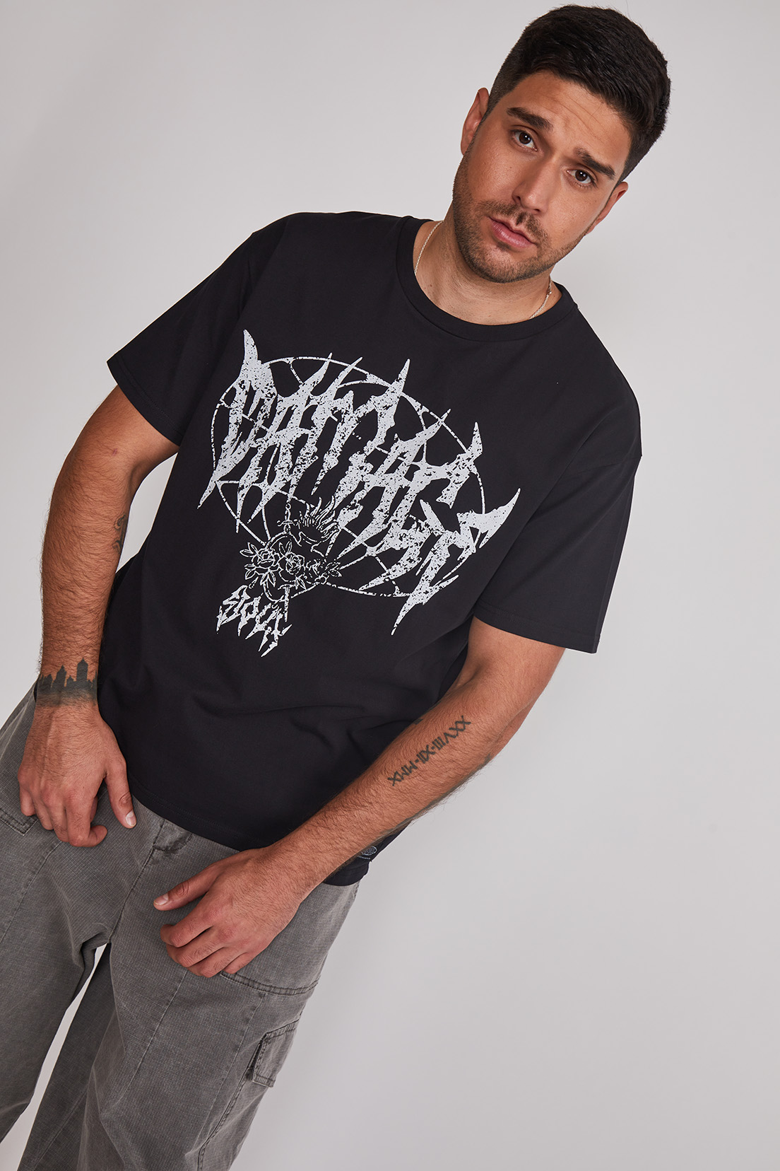 Polera Hombre Solar Negro Sioux 3