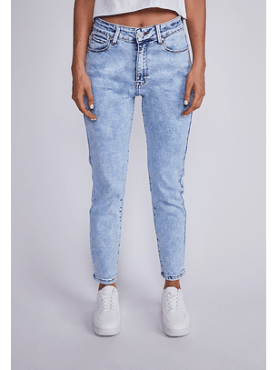 Jeans Mujer Azul Slim Fit Básico Sioux