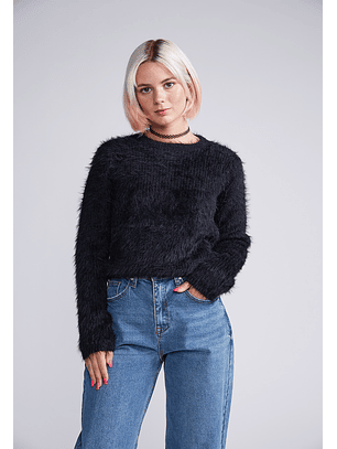 Sweater Shaggy Negro Sioux