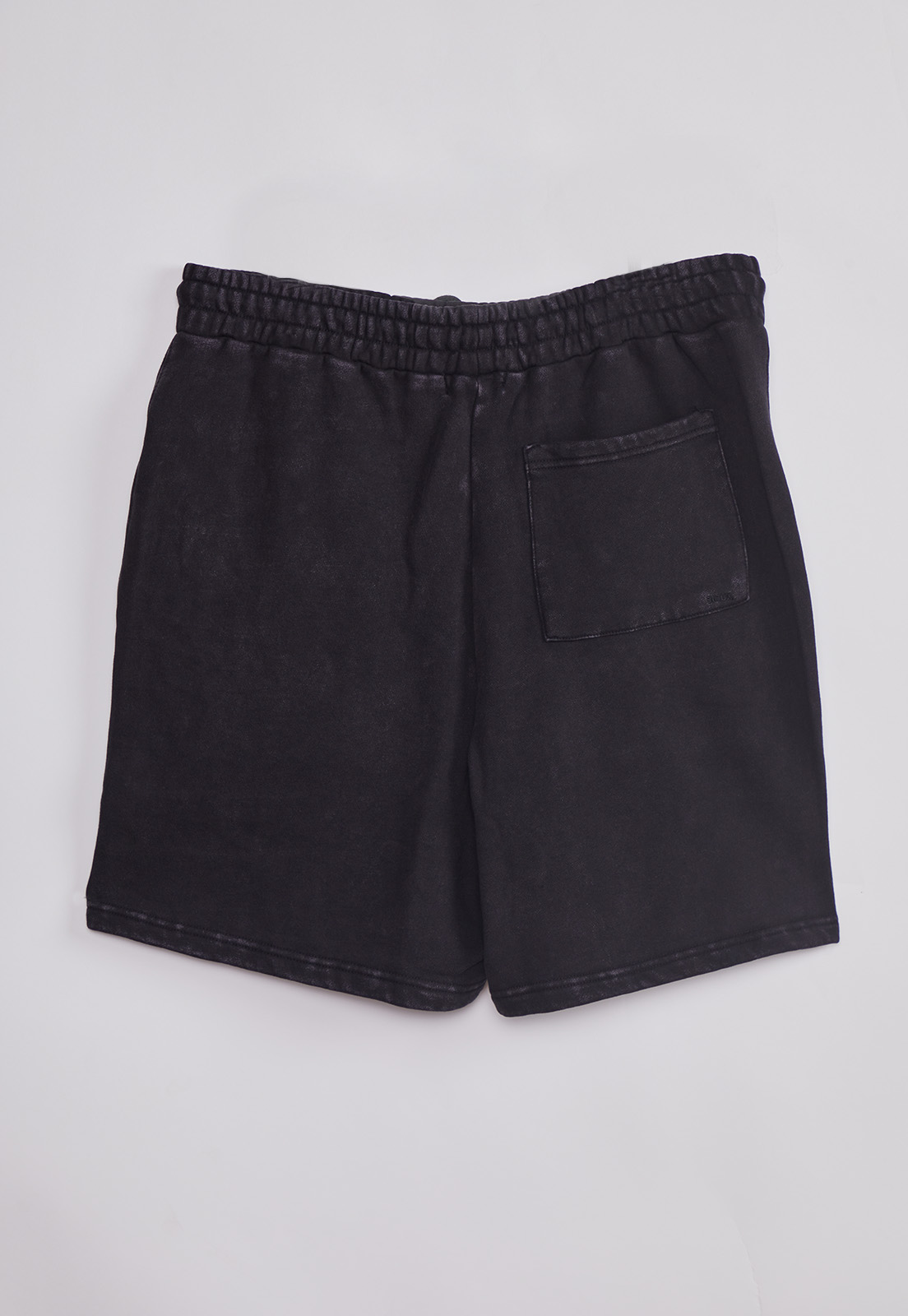 Bermuda Hombre Franela Lavada Negro Sioux 2