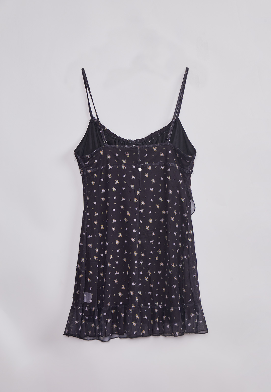 Vestido Mujer Corto Mesh Negro Sioux 3