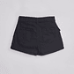 Falda Short Mujer Cargo Negro Sioux - Miniatura 2