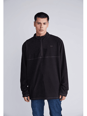 Polera Segunda Capa Negro Sioux