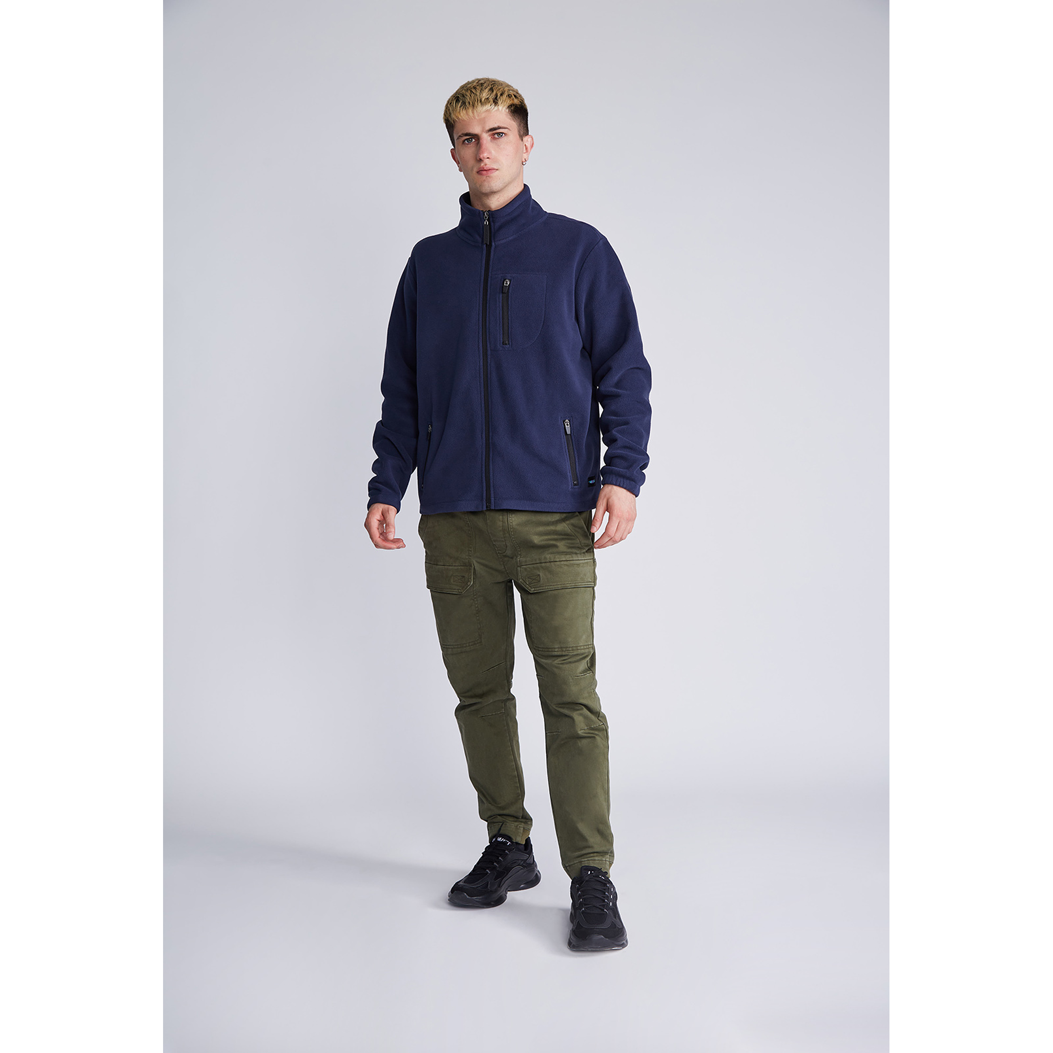 Polerón Polar Básico Azul Sioux 4