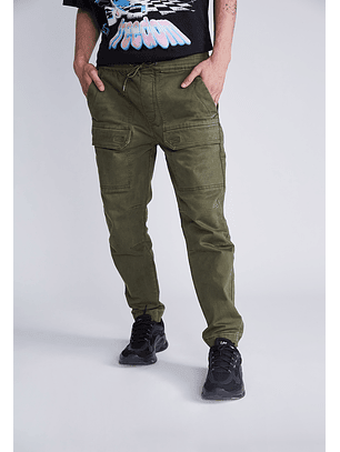 Pantalón Soft Amarre Verde Sioux