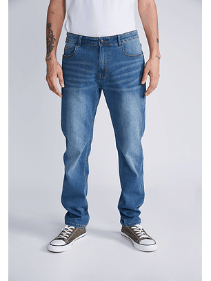 Jeans Skinny Básico Azul Sioux
