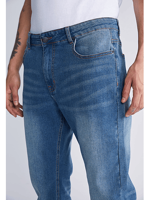 Jeans Skinny Básico Azul Sioux