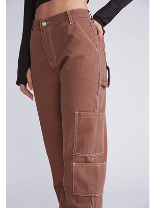 Pantalón Carpintero Café Sioux