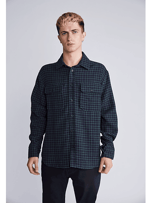 Camisa cuadrillé Azul Sioux