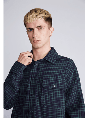 Camisa cuadrillé Azul Sioux