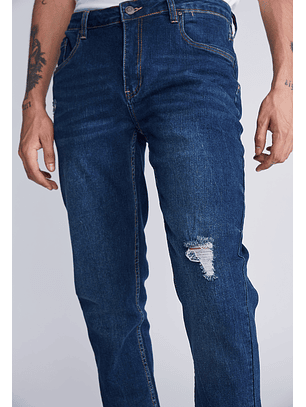 Jeans Azul Mini Destroyed Azul Sioux
