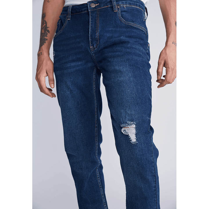 Jeans Azul Mini Destroyed Azul Sioux 2