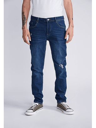 Jeans Azul Mini Destroyed Azul Sioux