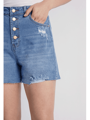 Short Mujer Destroyer Negro Sioux