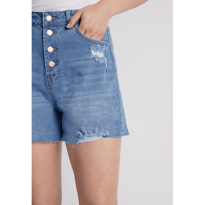 Short Mujer Destroyer Negro Sioux 2