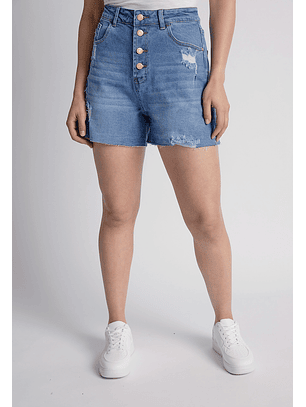 Short Mujer Destroyer Negro Sioux