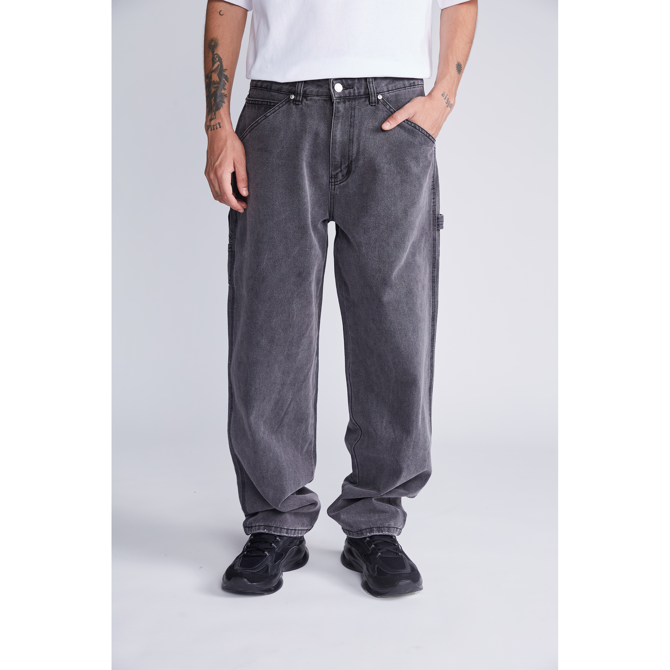 Jeans Carpintero Gris Sioux 1