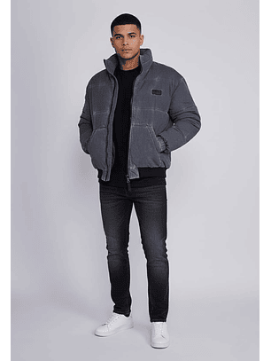 Parka Hombre Lavada Acero Sioux