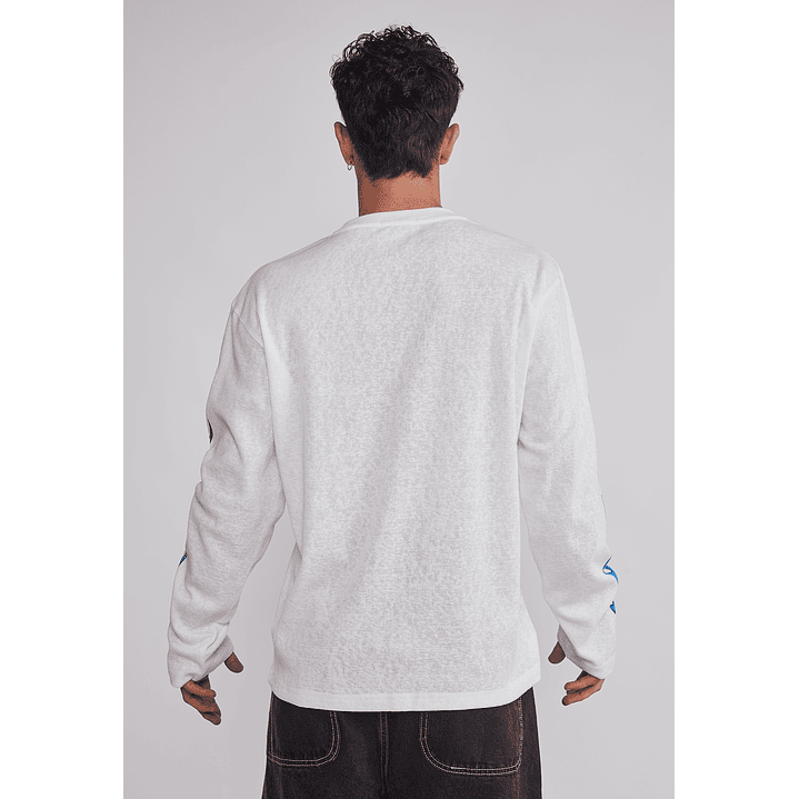 Polera Hombre Llamas Crudo Sioux 2