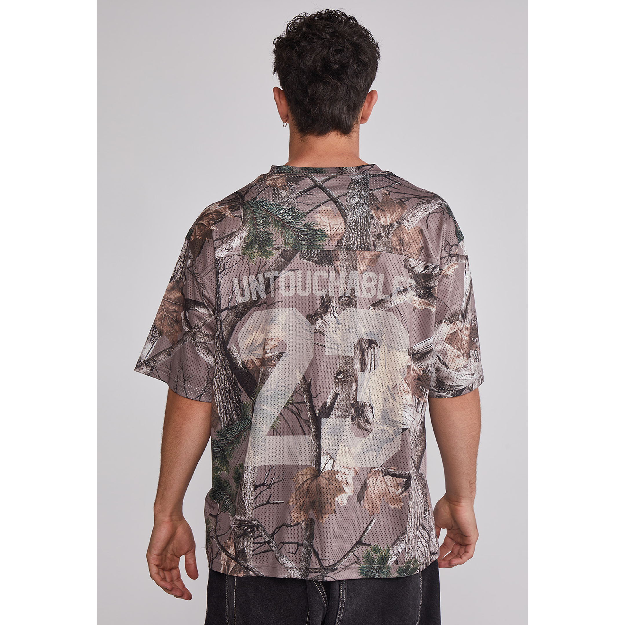 Polera Hombre Malla Fútbol Café Sioux 5