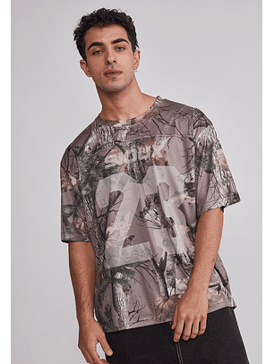 Polera Hombre Malla Fútbol Café Sioux