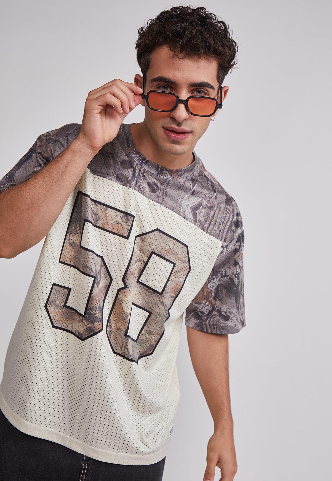 Polera Hombre Camuflado Fútbol Café Sioux 4