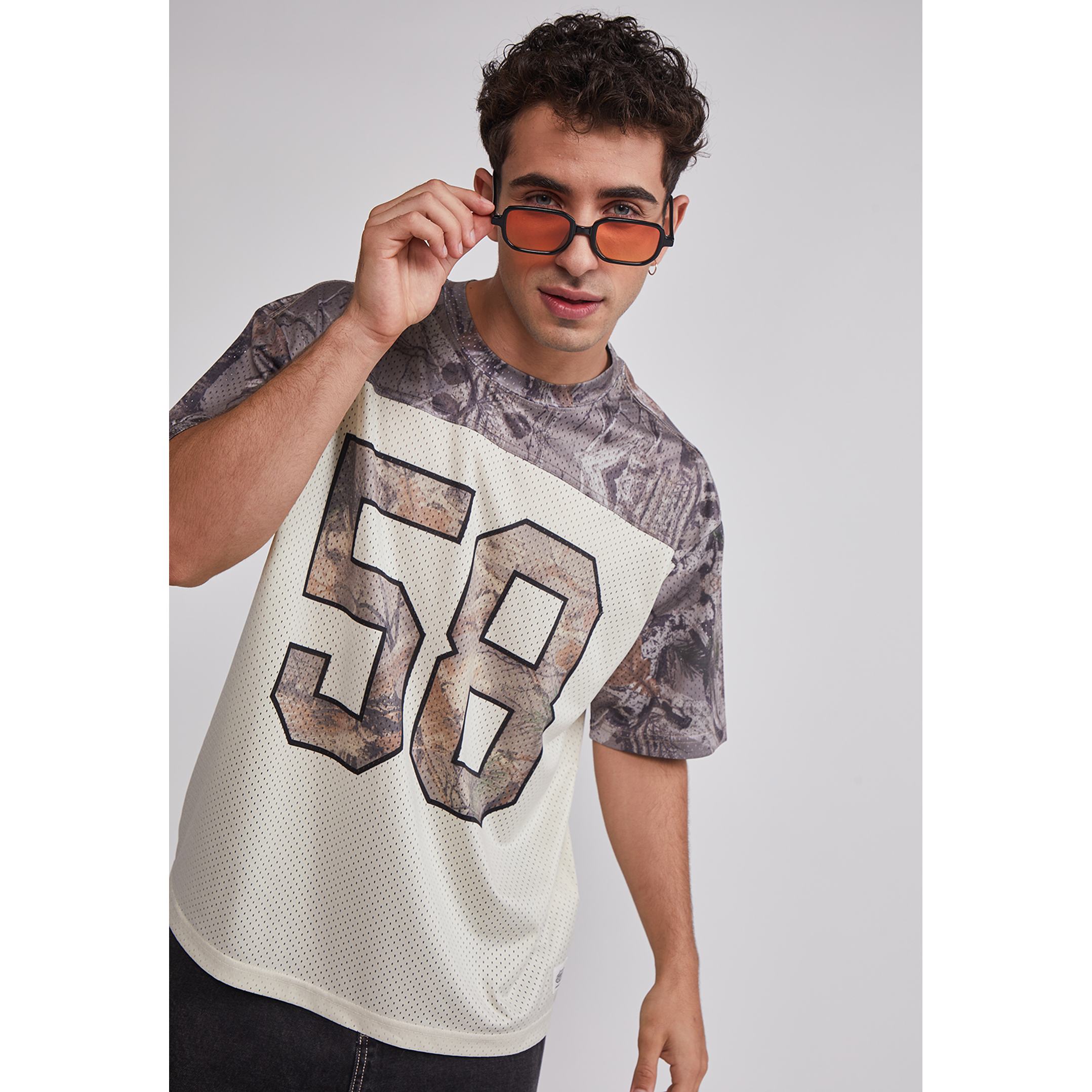 Polera Hombre Camuflado Fútbol Café Sioux 3