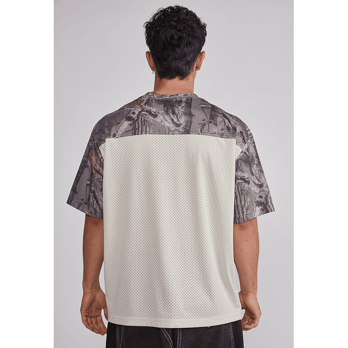 Polera Hombre Camuflado Fútbol Café Sioux 5