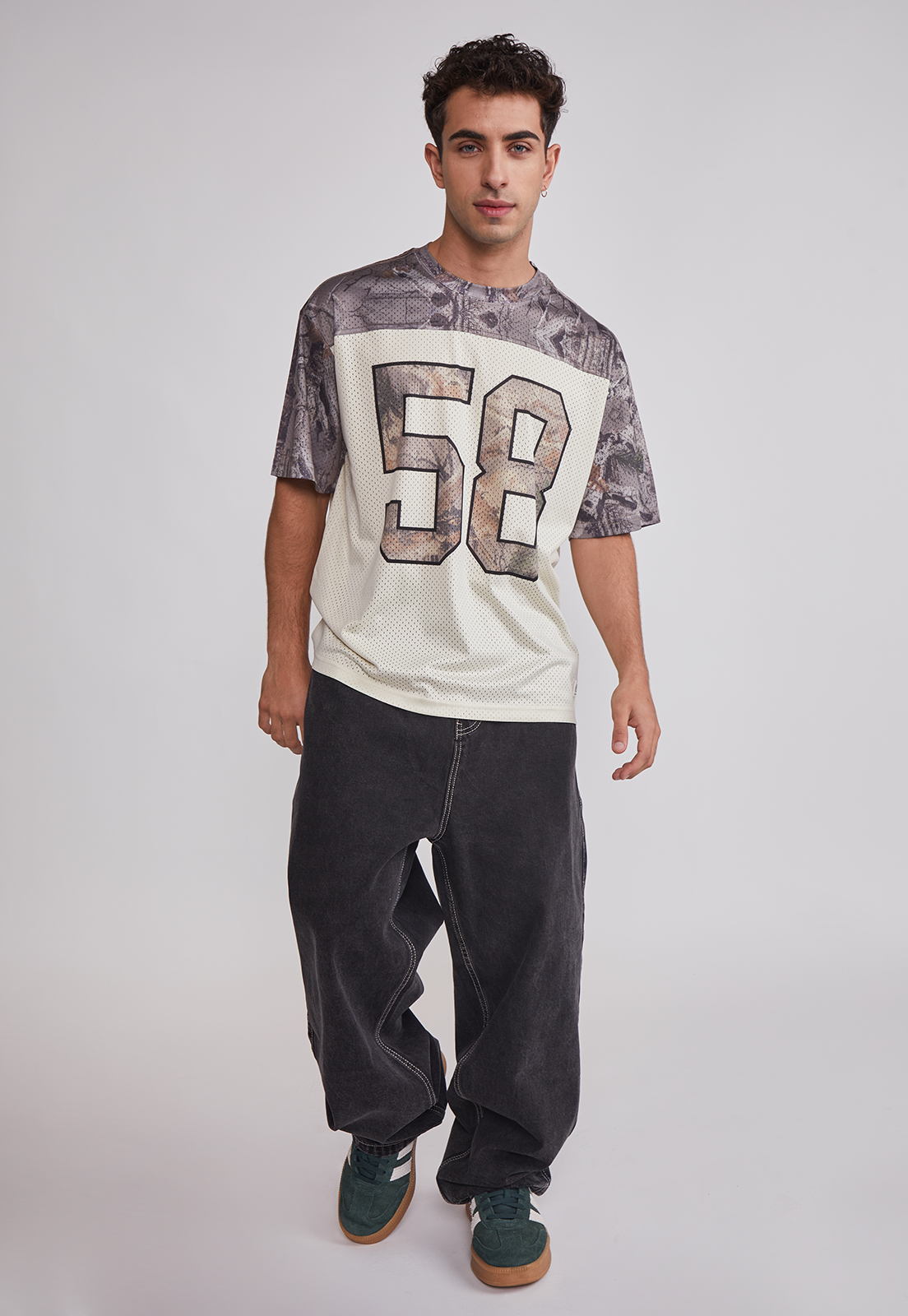 Polera Hombre Camuflado Fútbol Café Sioux 3