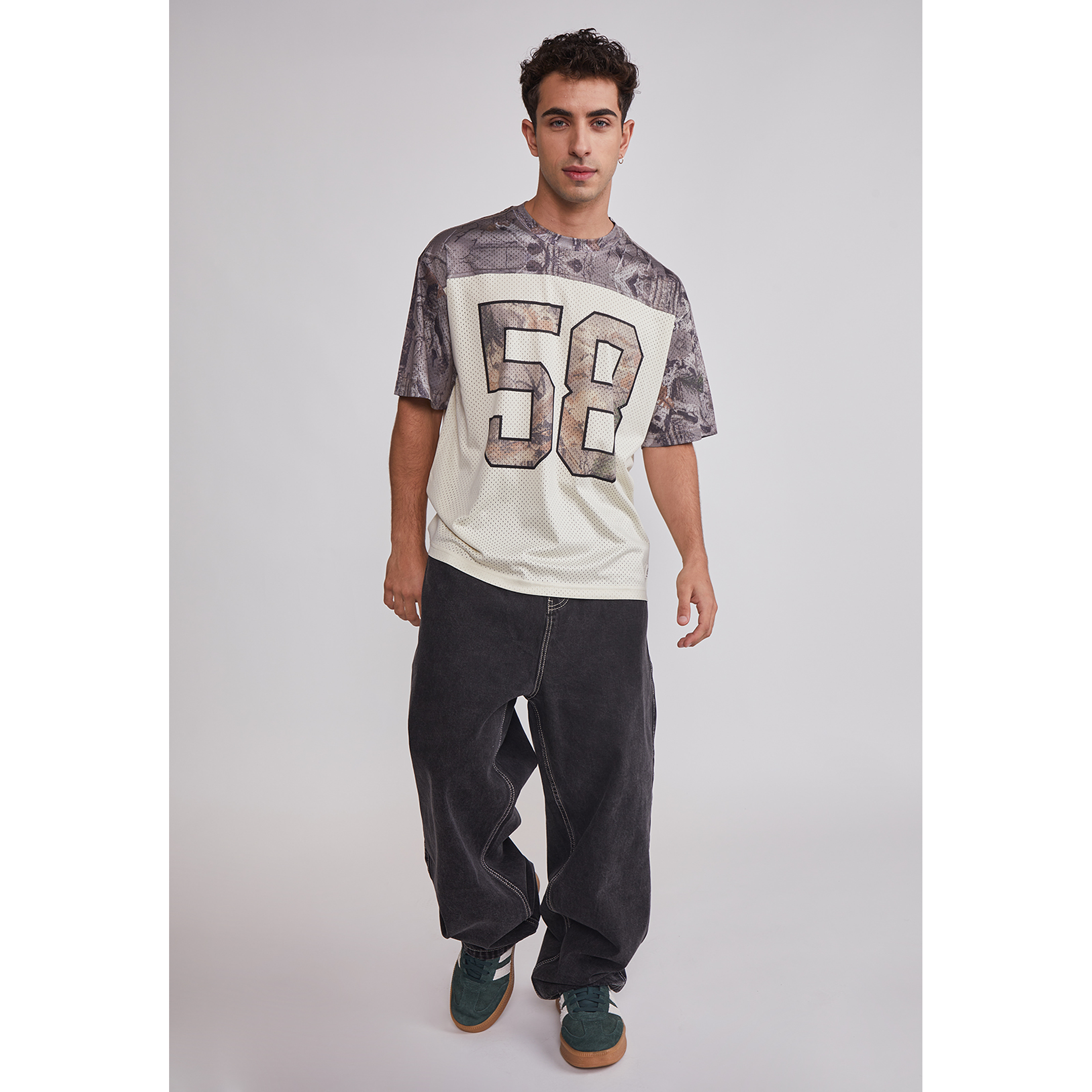 Polera Hombre Camuflado Fútbol Café Sioux 2