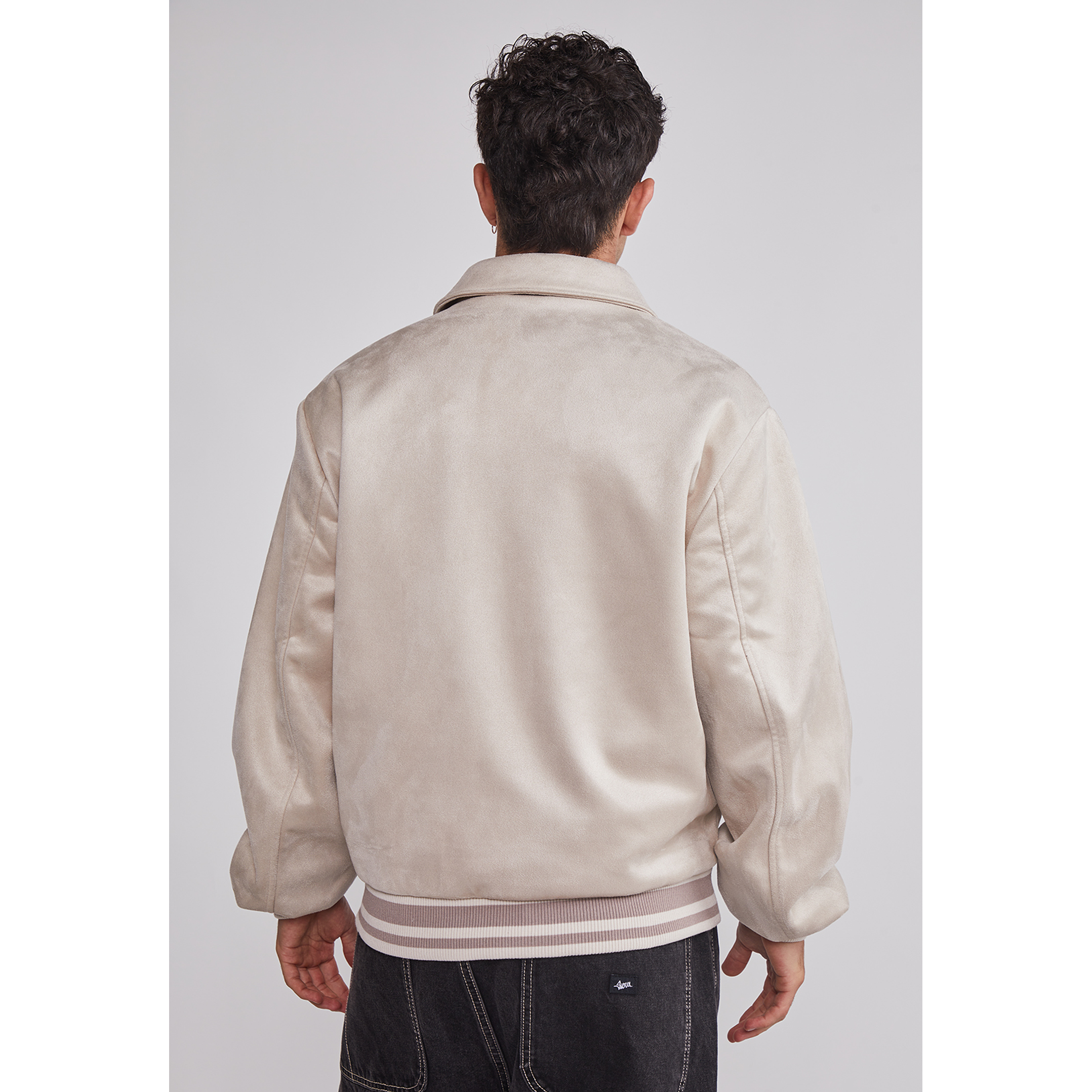 Chaqueta Hombre Efecto Parches Beige Sioux 3