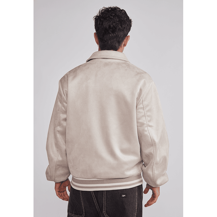 Chaqueta Hombre Efecto Parches Beige Sioux 3