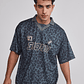 Polera Hombre Leopardo Boxy Verde Sioux - Miniatura 1