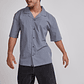 Camisa Hombre Boxy Fit Gris Sioux - Miniatura 4