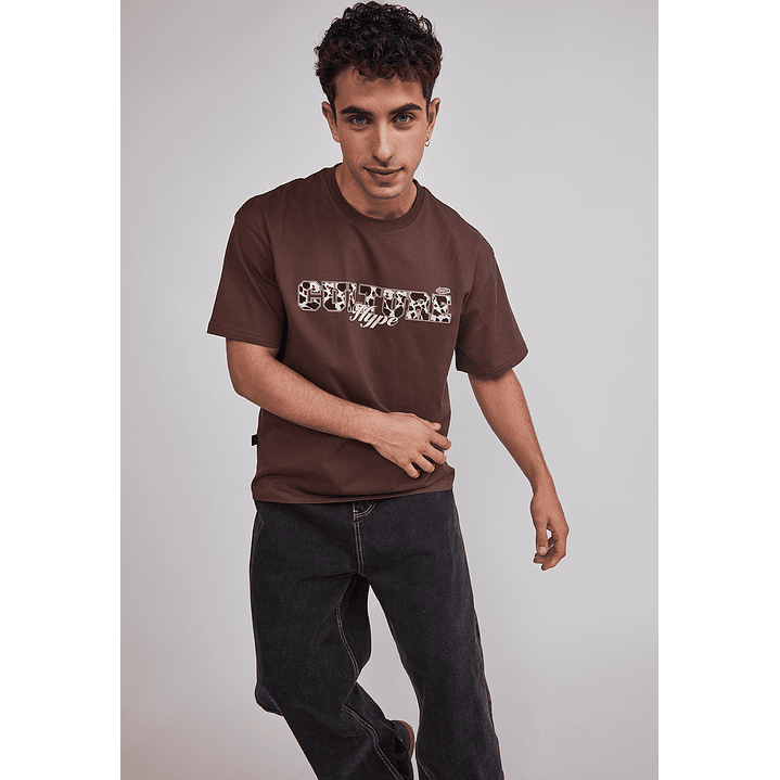 Polera Hombre Vaca Café Sioux 3