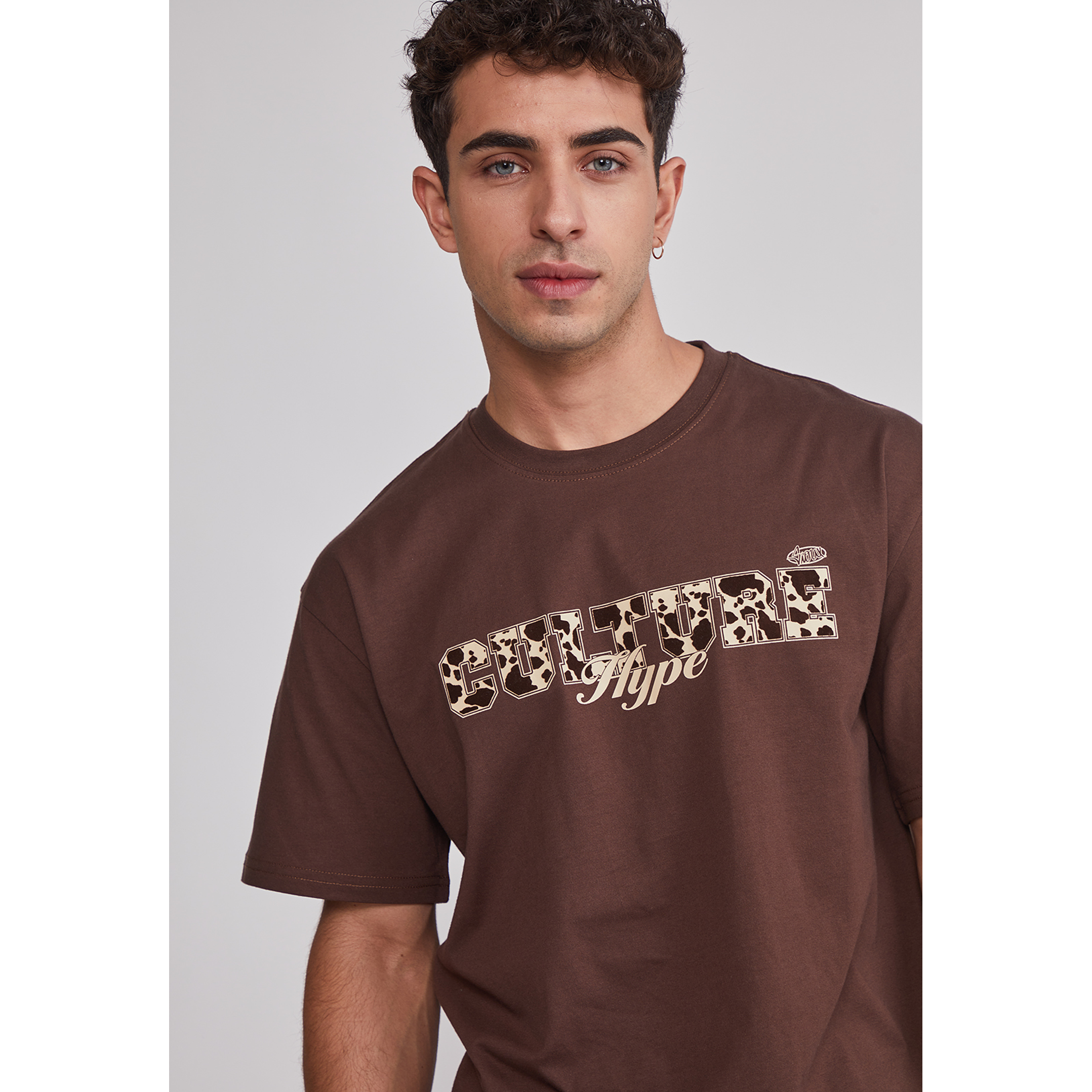 Polera Hombre Vaca Café Sioux 4