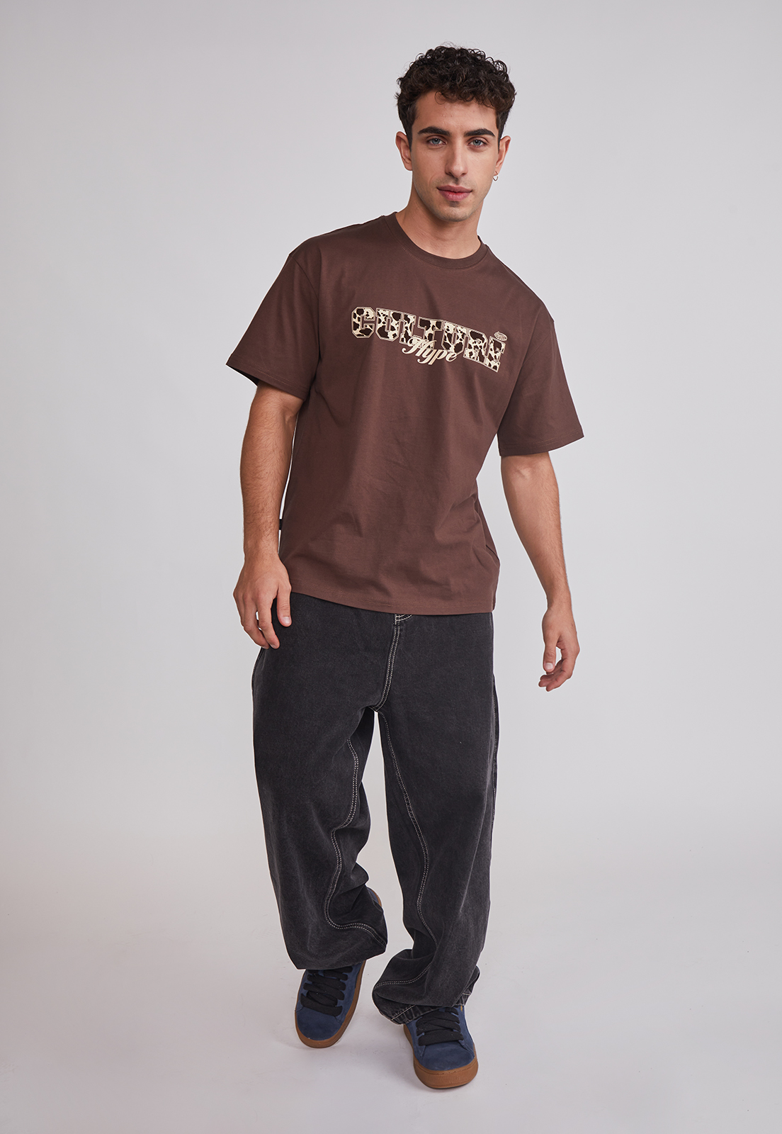 Polera Hombre Vaca Café Sioux 3