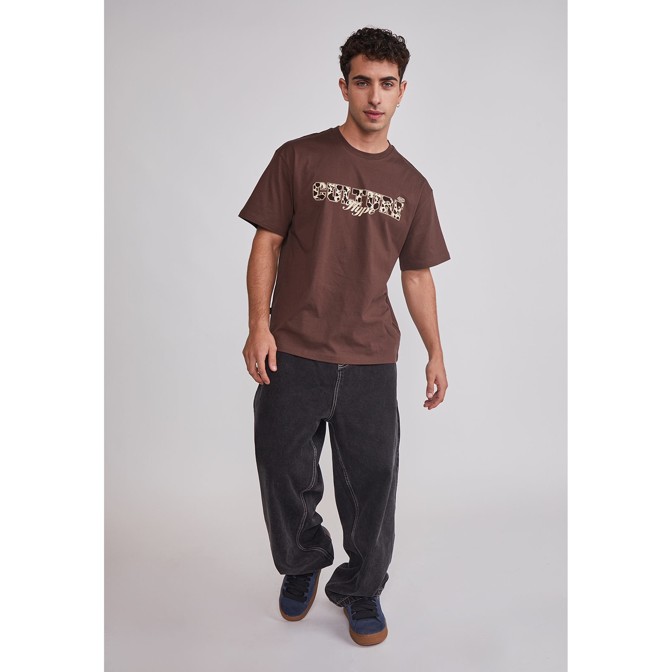 Polera Hombre Vaca Café Sioux 2